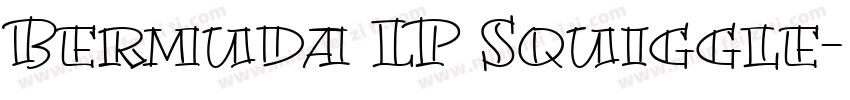 Bermuda LP Squiggle字体转换